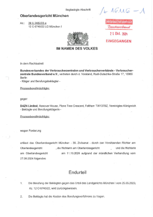 Erfolgreiche Klagen der Verbraucherzentralen: Bundesgerichtshof erklärt ...